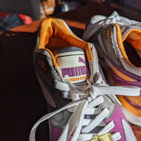 PUMA Trinomic - Athletic - Style - Running Yellow / White / Purple - Picture 6 of 7